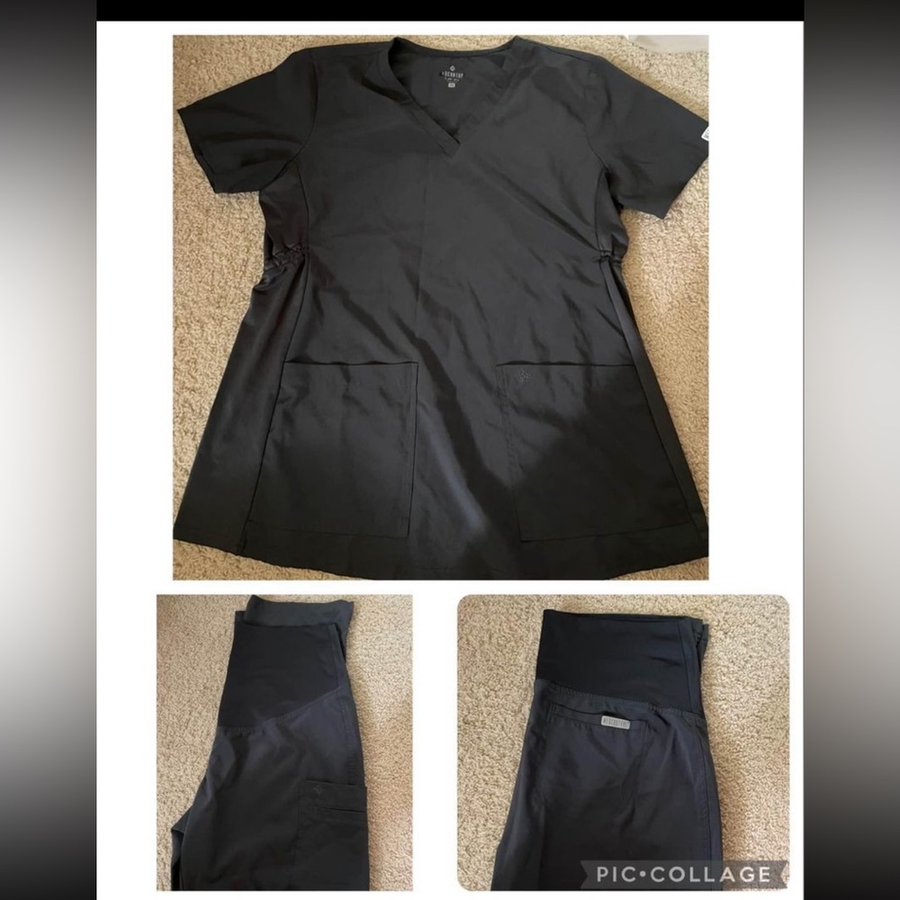 MED COUTURE Maternity Scrub Set